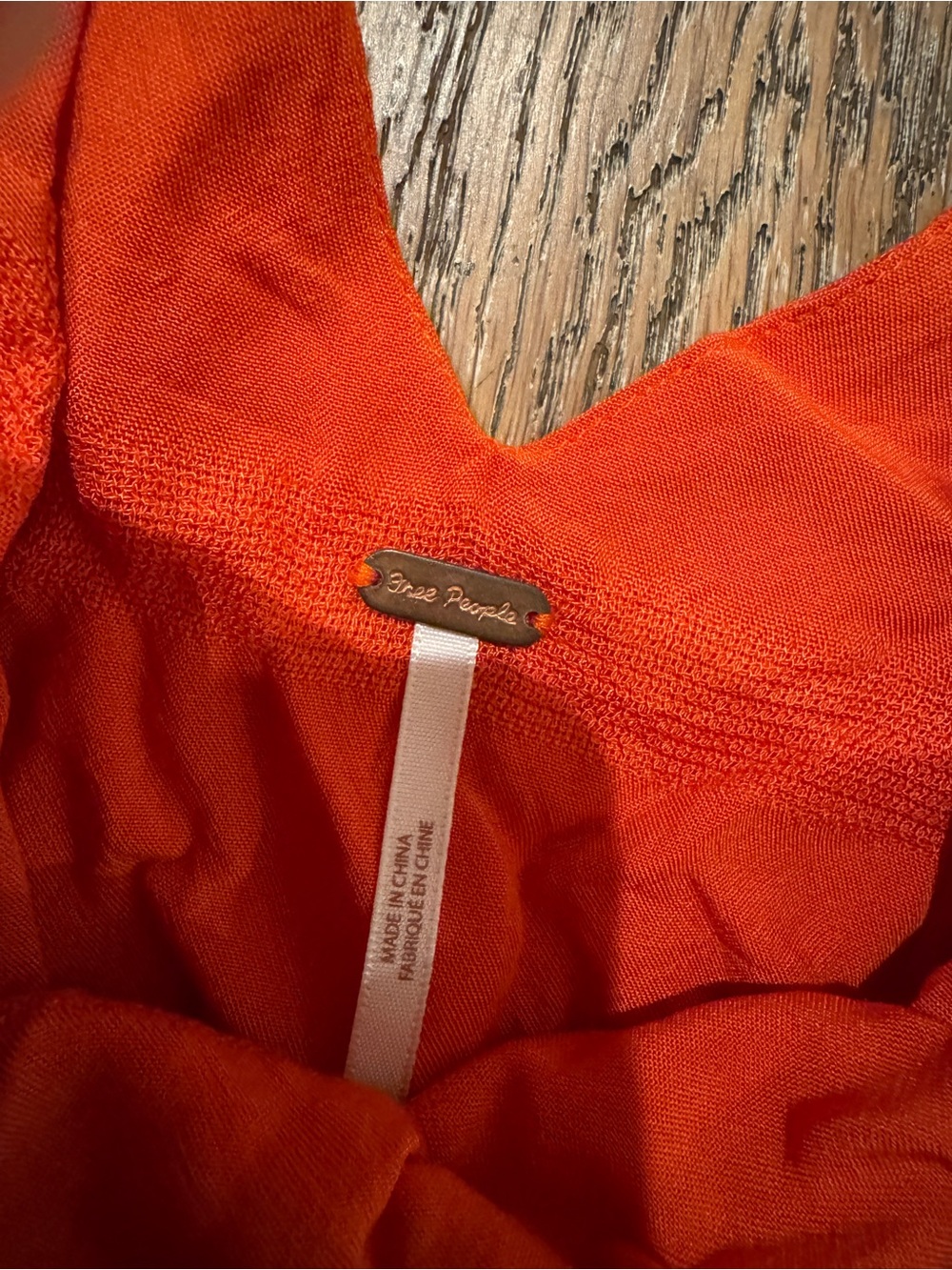 Orange Tank from Free People - Picture 8 of 10